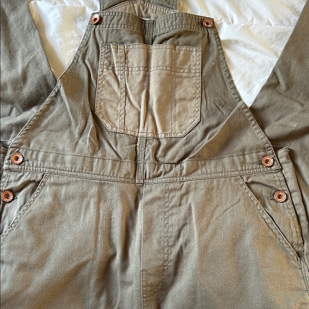 Brixton Olive Green Jumpsuit - Picture 5 of 7